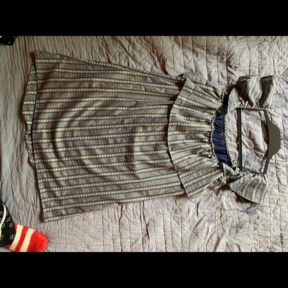 Chambray patterned tunic. - Picture 4 of 7